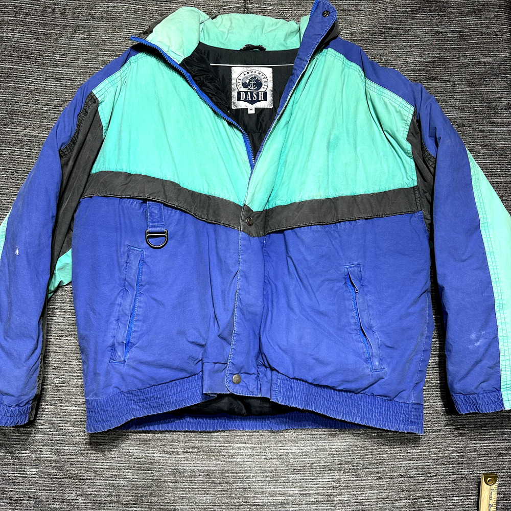 Lifes Adventures Dash Jacket Men's M Blue Full Zip Hooded